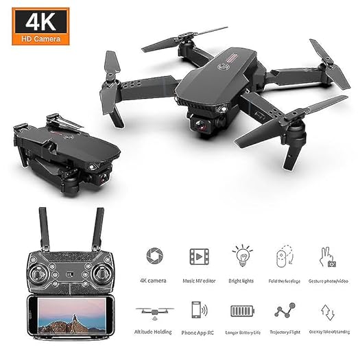 E88 Pro Dual Camera Foldable Drone