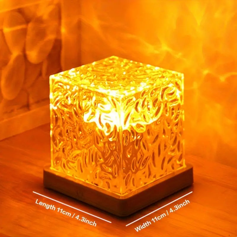 Dynamic Water Ripple - LED Projector Lamp for Bedroom