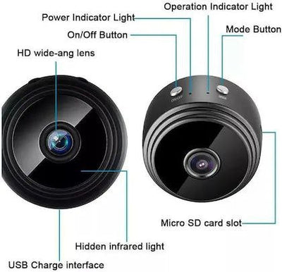 Mini Wireless WiFi Security Camera | HD 1080p