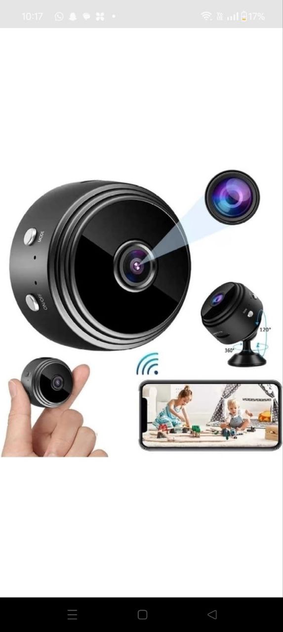 Mini Wireless WiFi Security Camera | HD 1080p