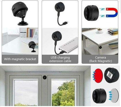 Mini Wireless WiFi Security Camera | HD 1080p