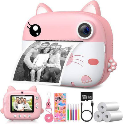 Kids Camera Instant Print & 2.5K Digital Video