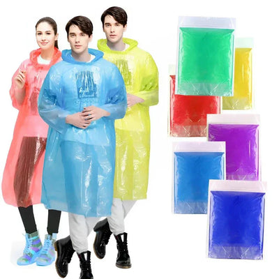 Disposable Rain Coat(pack of 5)