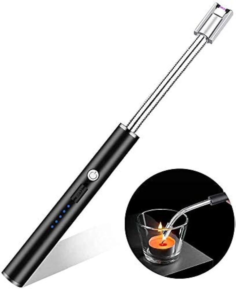 Electric Gas Lighter Flameless Windproof